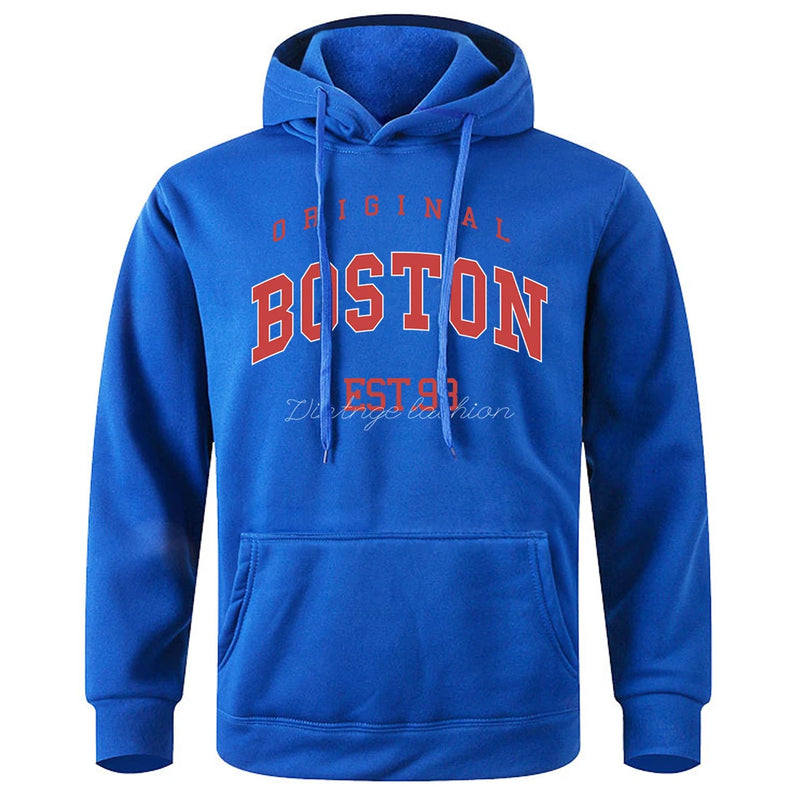 Original Boston moletom masculino.