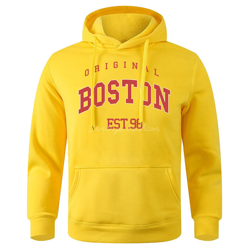 Original Boston moletom masculino.