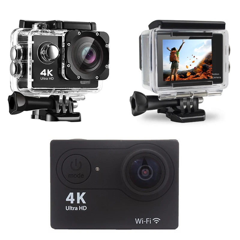 4K Action Camera 1080P/30FPS WiFi 2.0