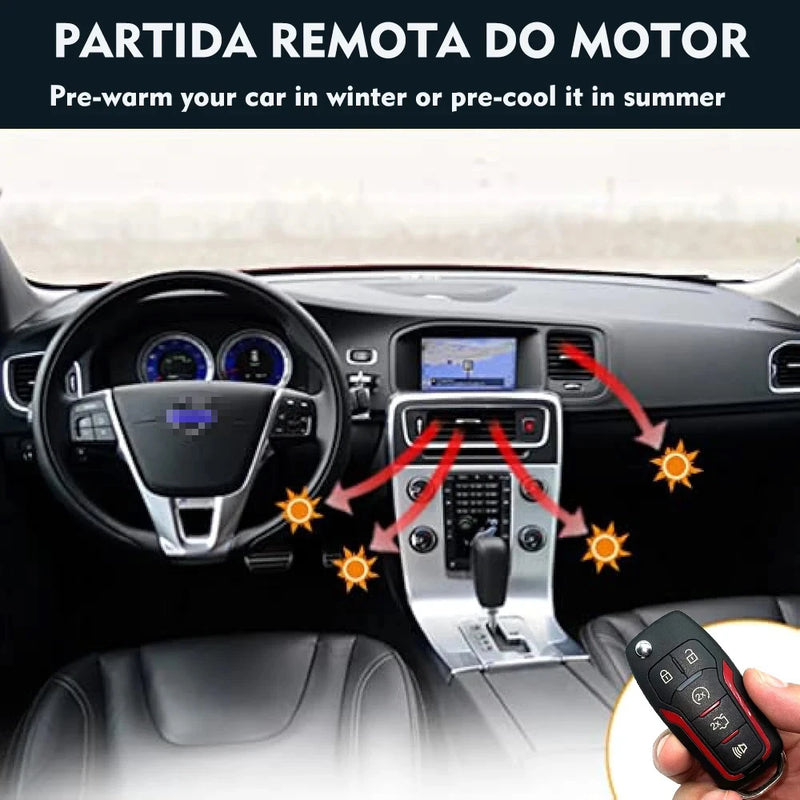 Universal auto alarme remoto.