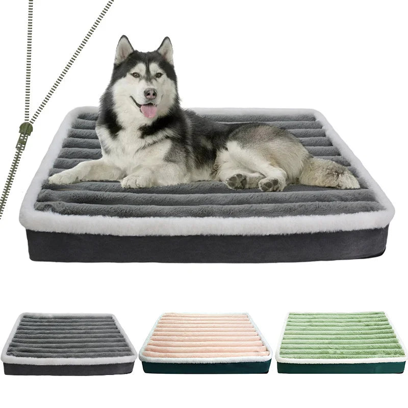 cama para cachorra com ziper