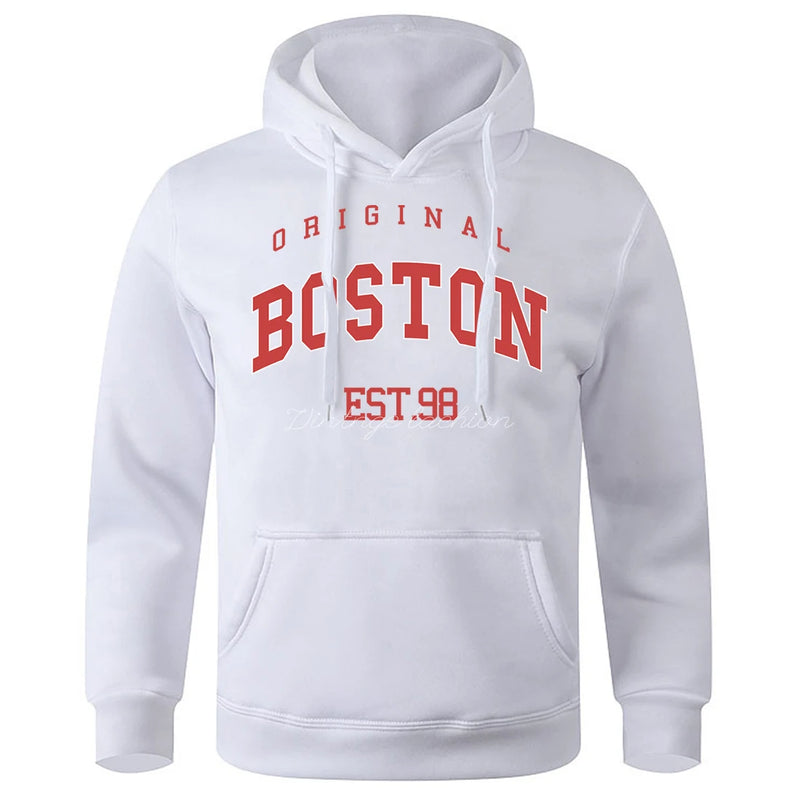 Original Boston moletom masculino.