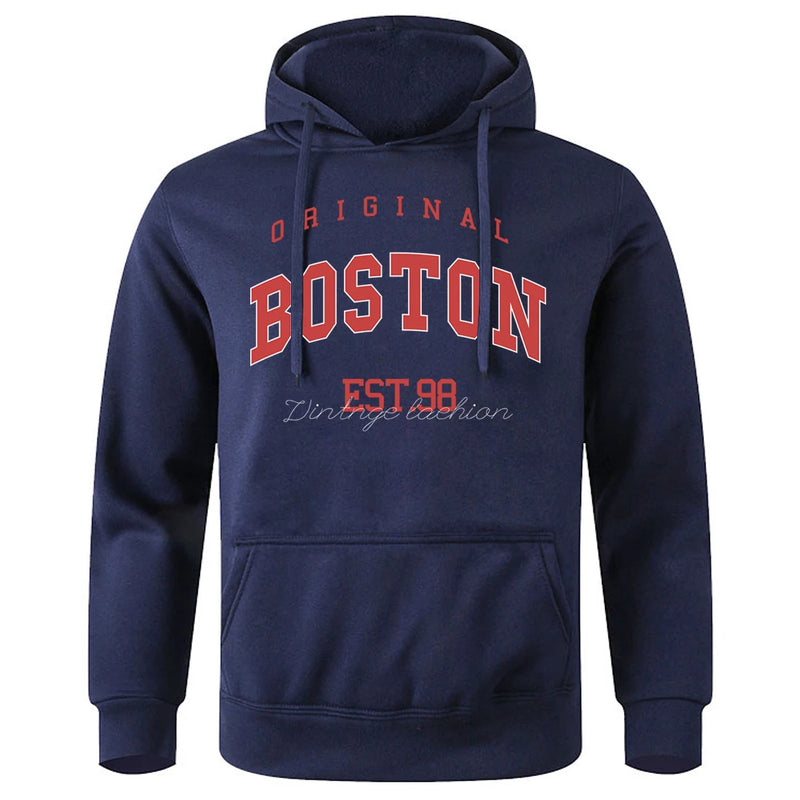 Original Boston moletom masculino.