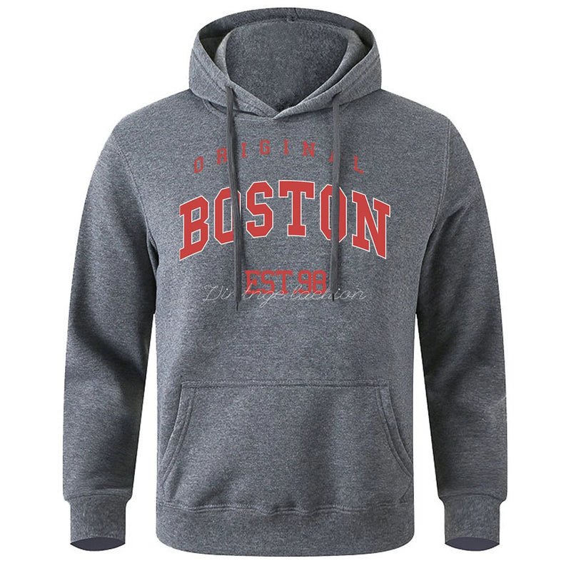 Original Boston moletom masculino.